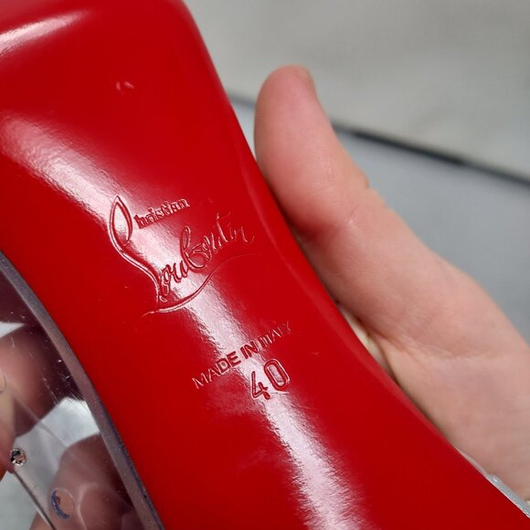 Christian Louboutin Jelly Strass Bow Wedding Crystal PVC Pump - Picture 4 of 12